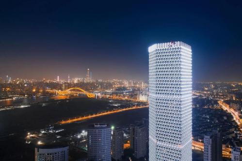 上海韩国SK海力士集团总部大楼办公楼装修，不管是设计技术还是设计理念在全国领先