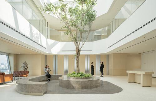 源东集团上海总部办公室装修设计工程